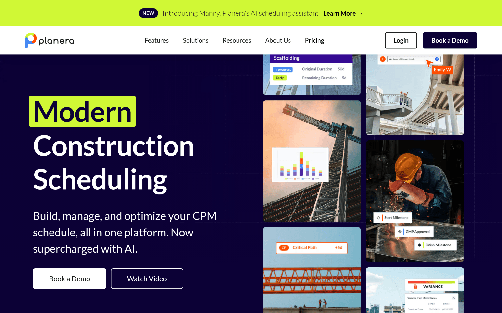 Planera - Best for Construction Project Scheduling and Planning