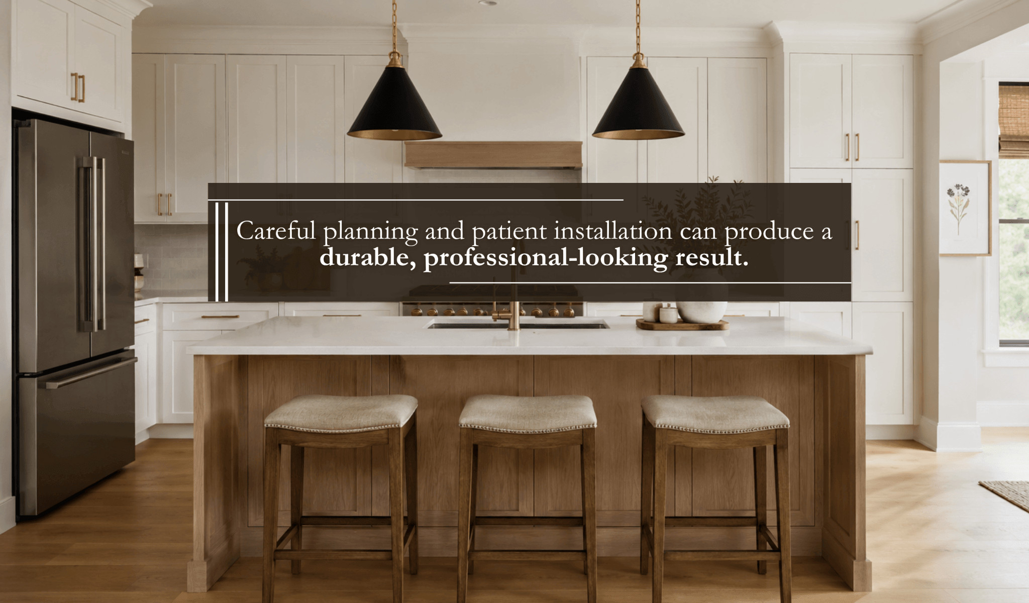planning diy kitchen cabinet installation