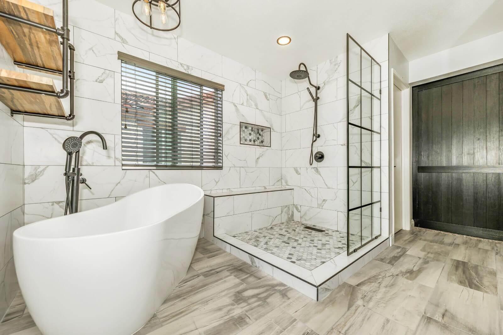 Primary bathroom remodel