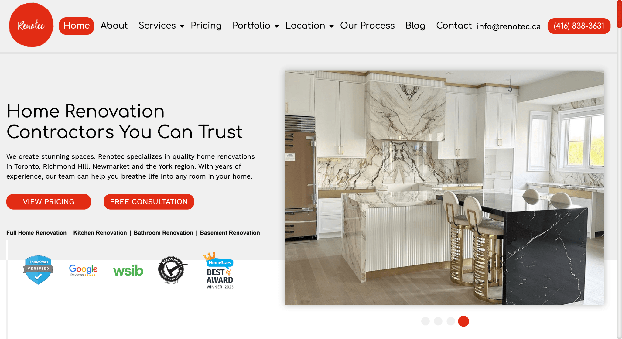 Renotec - Best for Full Home Renovations and Kitchen/Bathroom Upgrades in the Greater Toronto Area