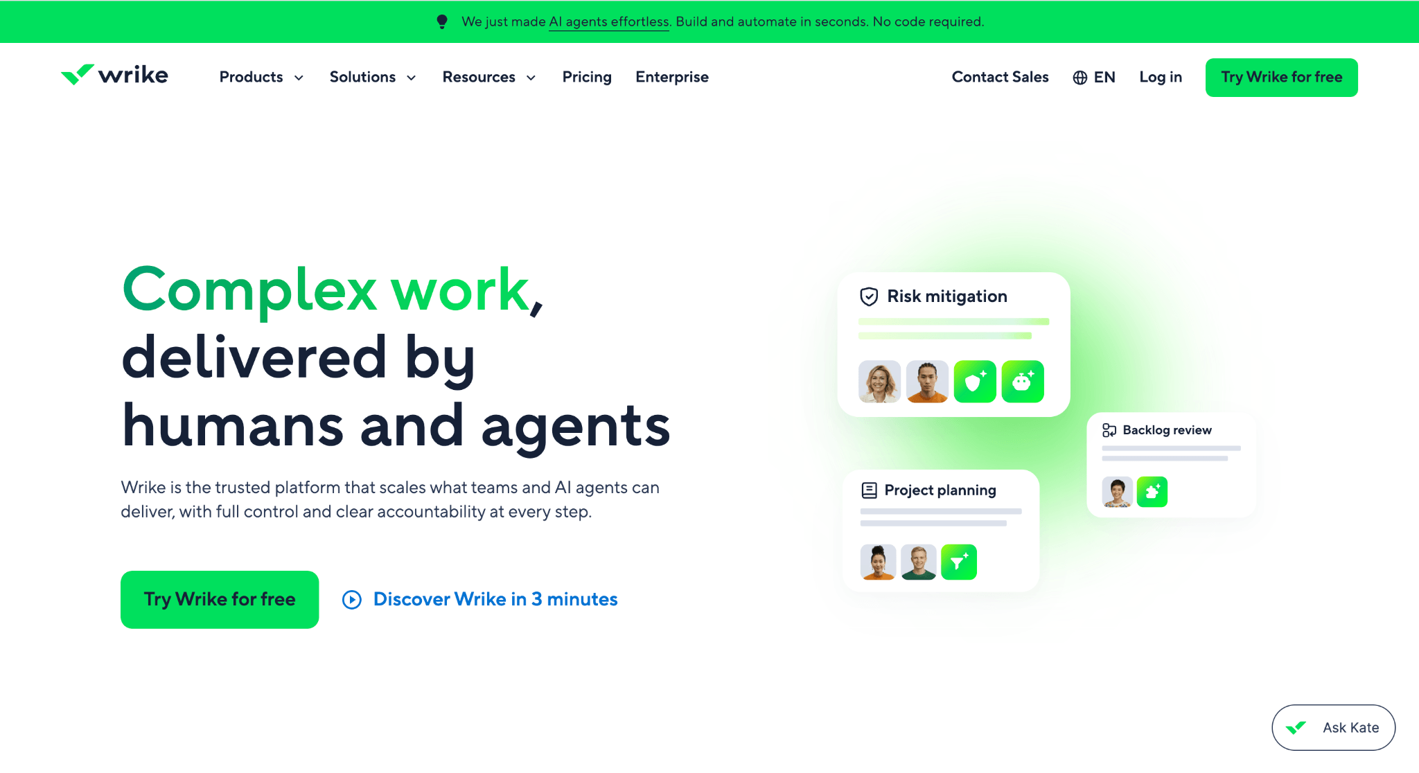 Wrike - Best for Enterprise Project Management and Cross-Functional Team Collaboration
