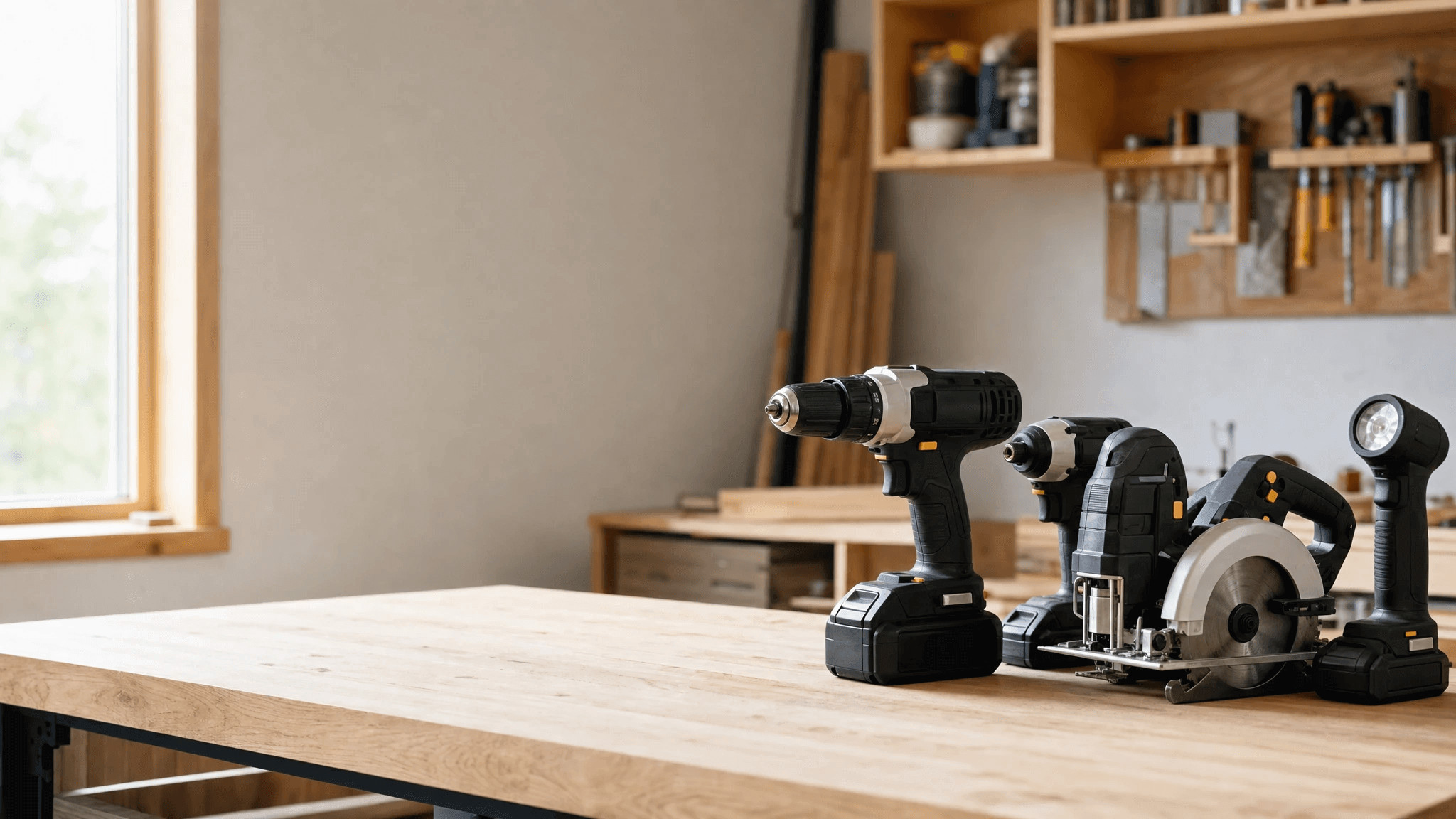 Cordless Tool Setup for Your Home Workshop