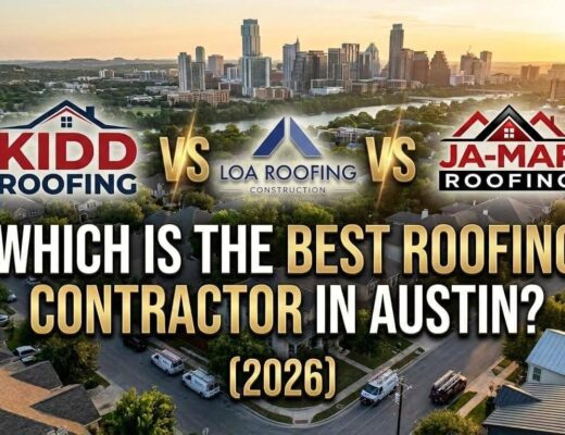 Image of a roofing company comparing best