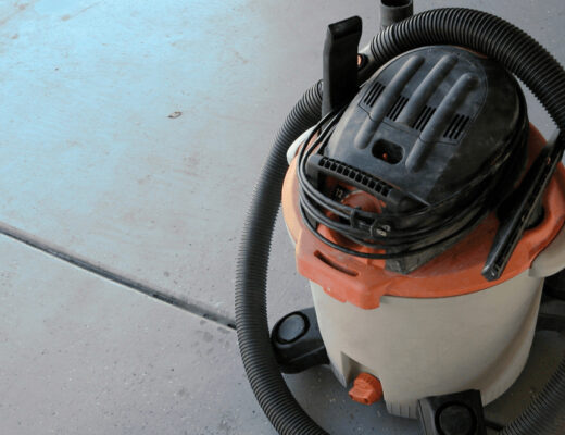 shop vac or professional water extraction